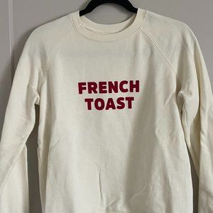 Sezane French Toast Cream Sweatshirt